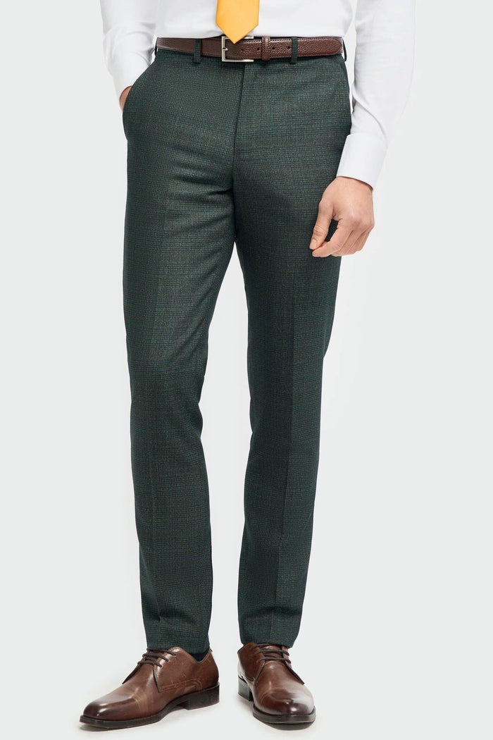 CARIDI - OLIVE 2 PIECE DOUBLE BREASTED SUIT BY CAVANI