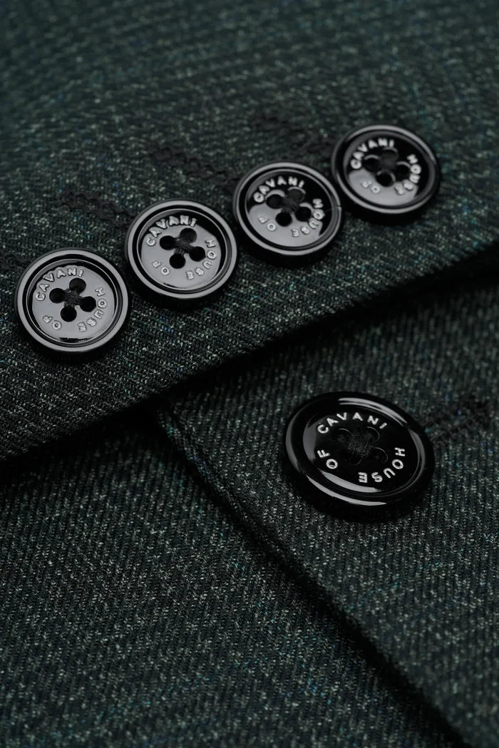 CARIDI - OLIVE SLIM FIT BLAZER