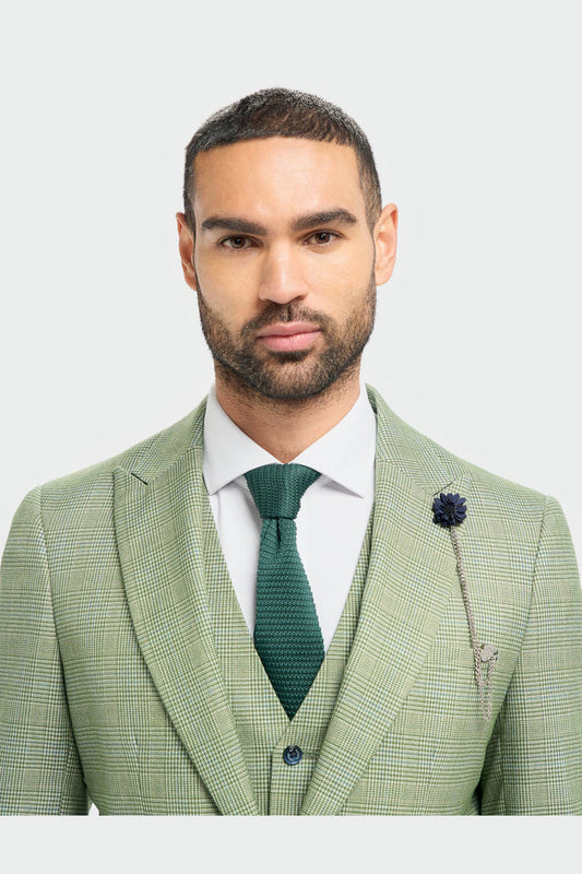 CARIDI - SLIM FIT SAGE BLAZER