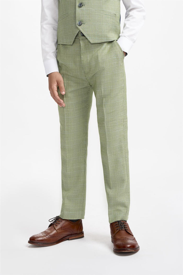 CARIDI SAGE THREE PIECE BOYS SUIT
