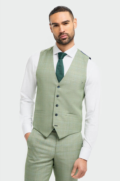 CARIDI SAGE WAISTCOAT