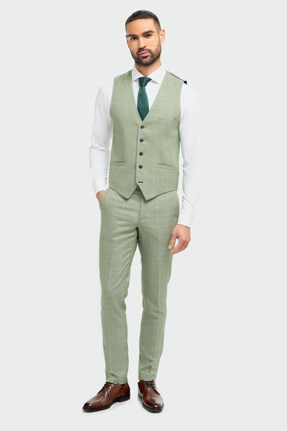 CARIDI SAGE WAISTCOAT