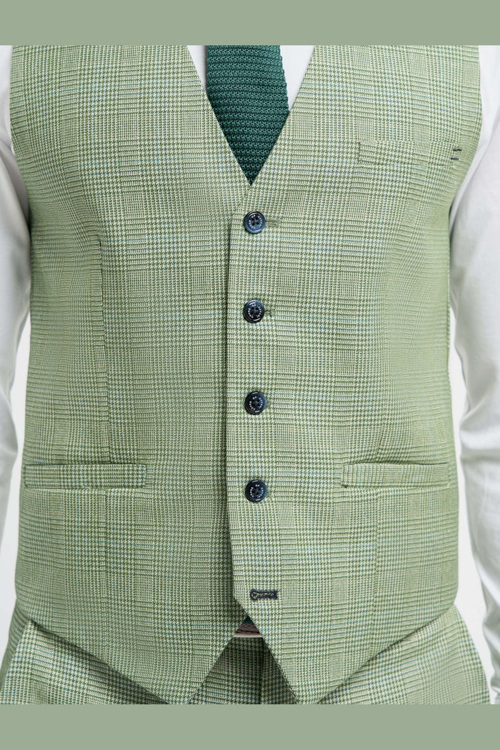 CARIDI SAGE WAISTCOAT