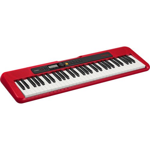 Casio Casiotone CT - S200, Beginner 61 - Key Portable Keyboard (Red) - electronicsexpo.com - Portable Keyboards
