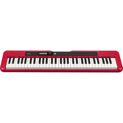 Casio Casiotone CT - S200, Beginner 61 - Key Portable Keyboard (Red) - electronicsexpo.com - Portable Keyboards