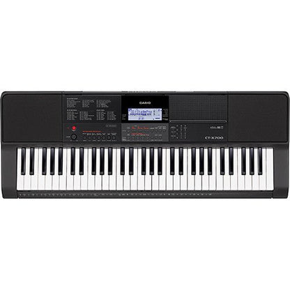 Casio CT - X700 61 - Key Touch - Sensitive Portable Keyboard (Black) - electronicsexpo.com - Portable Keyboards