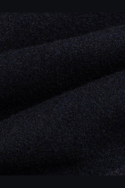 Cavani - Nelson Mid Wool Overcoat in Navy