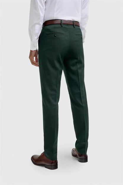 Cavani Malibu Forest Green Three Piece Suit