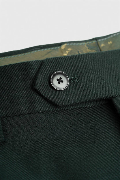 Cavani Malibu Forest Green Three Piece Suit