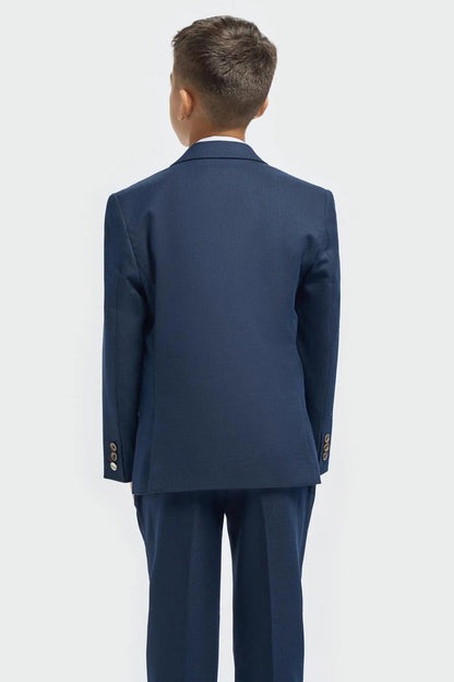 Cavani – Tropez Boys Navy Blue 3 Piece Suit Tailored