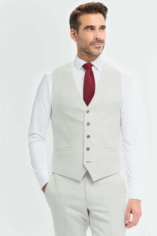 Cavani – Tropez Grey Tailored Waistcoat