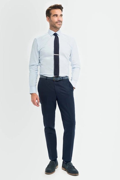 Cavani – Tropez Navy Blue 3 Piece Suit Tailored Fit