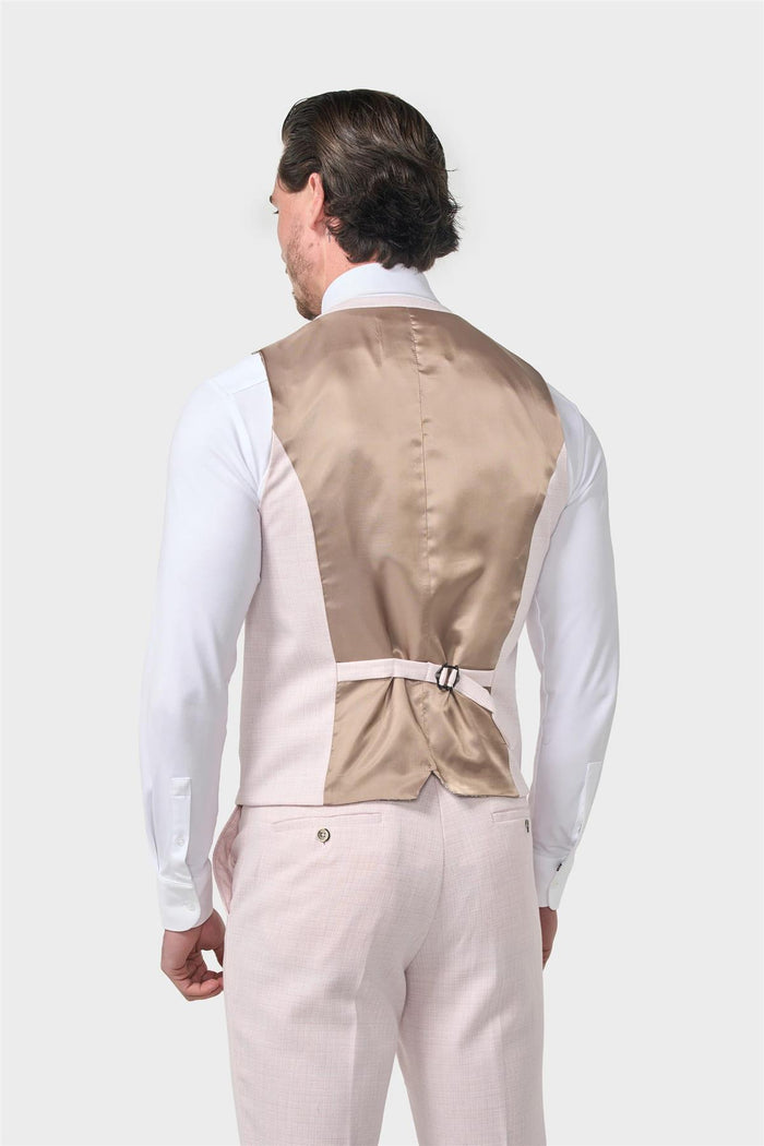 Cavani – Tropez Tailored 3 Piece Suit in Pink