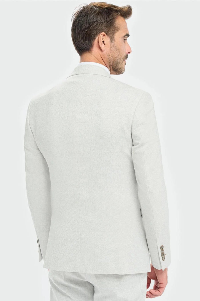 Cavani – Tropez Tailored Suit Blazer in Grey