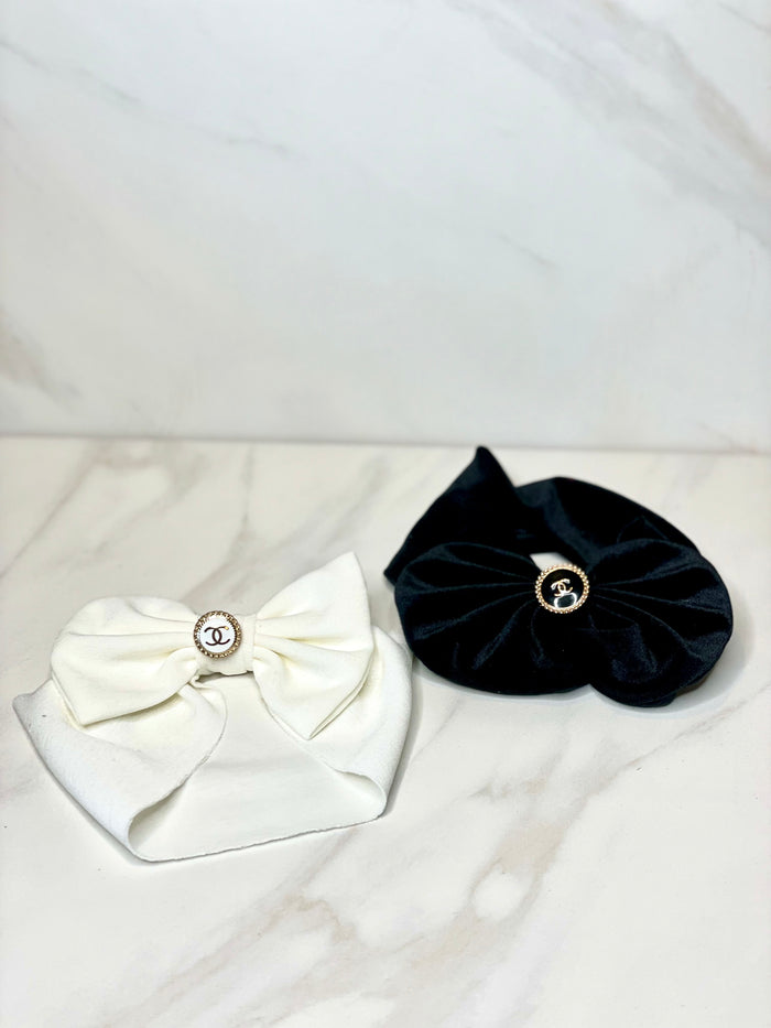 CC Baby Bow- WHITE