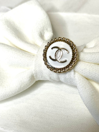 CC Baby Bow- WHITE