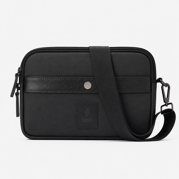 City Crossbody Bag | Full Black