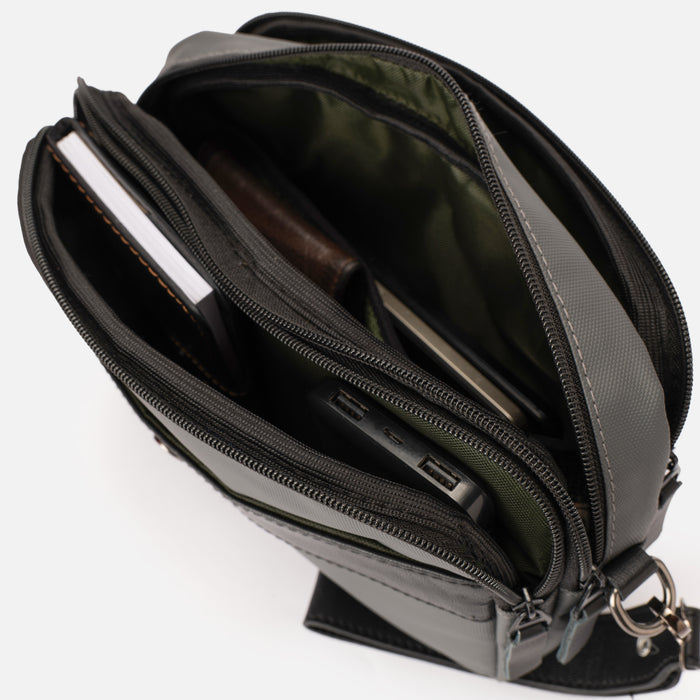 City Crossbody Bag | Gray