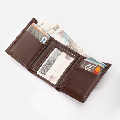 Classic Trifold wallet | Full Black Brown