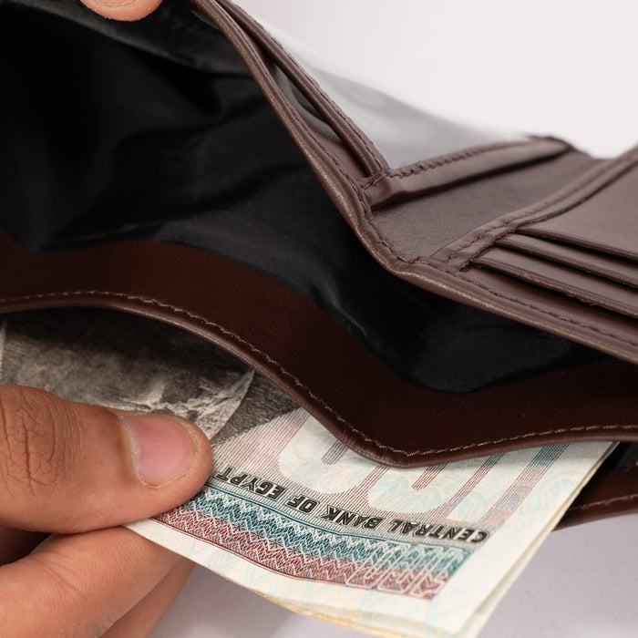 Classic Trifold wallet | Full Black Brown