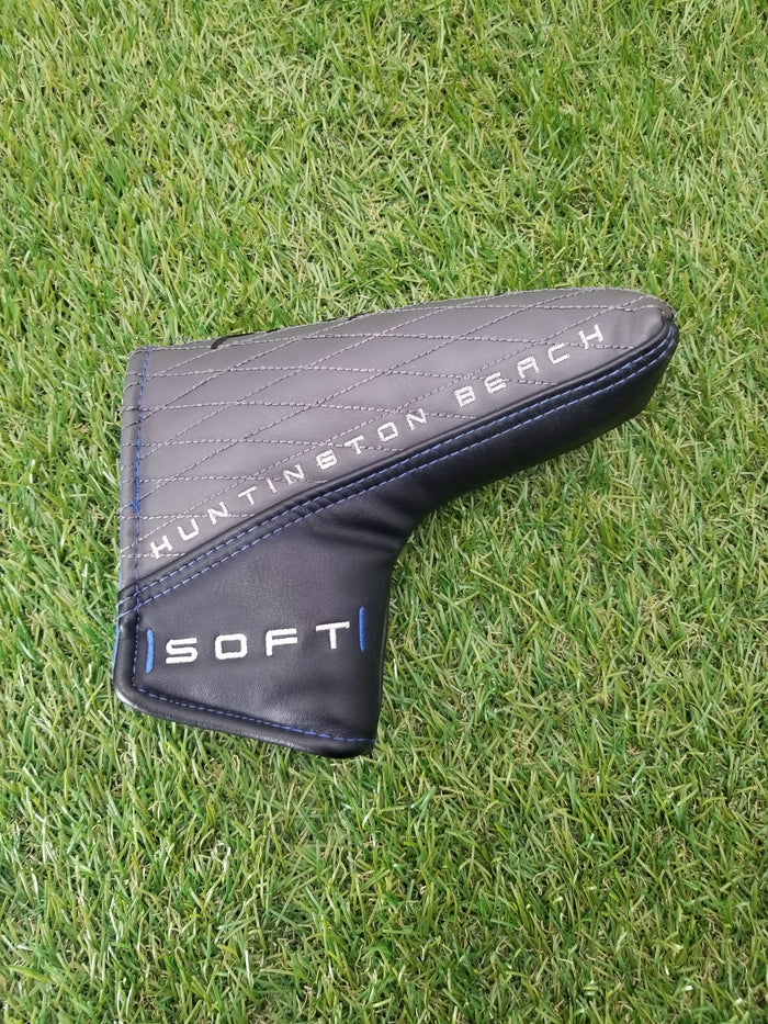 CLEVELAND HUNTINGTON BEACH SOFT BLADE PUTTER HEADCOVER GOOD