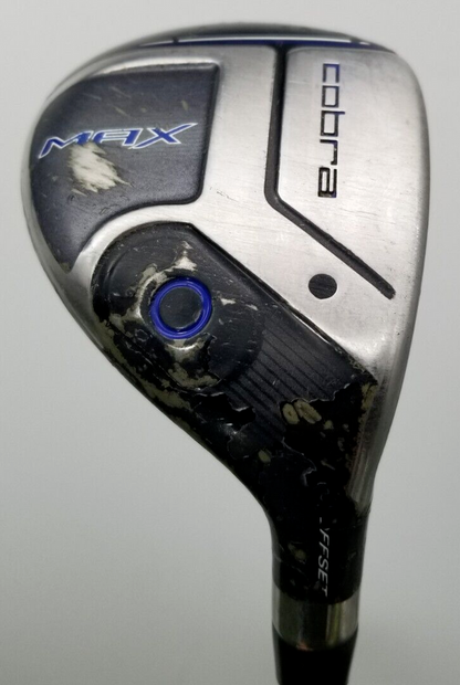 COBRA MAX OFFSET 4HYBRID 22* LITE FLEX MATRIX MFS SERIES WHITE TIE X4 56 POOR