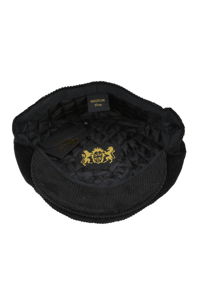 COTTON CORDUROY FLAT CAP