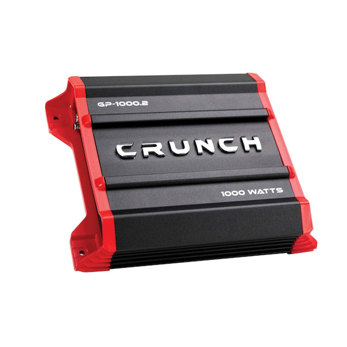 Crunch Ground Pounder GP - 1000.2 1000 Watt 2 Channel Amplifier - electronicsexpo.com - Amplifiers