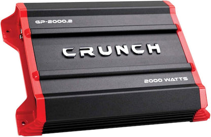 Crunch Ground Pounder GP - 2000.2 2000 Watt 2 Channel Amplifier - electronicsexpo.com - Amplifiers