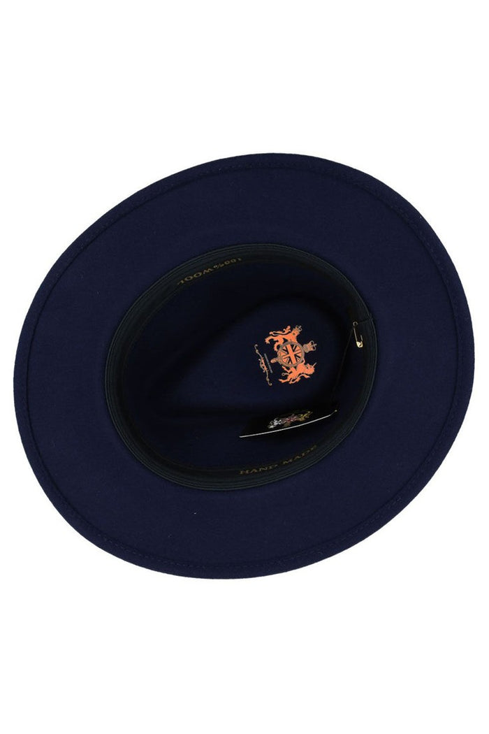 Crushable Fedora 100% Wool Wide Brim Hat