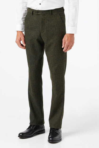 DANE - Green Tweed Suit for Men