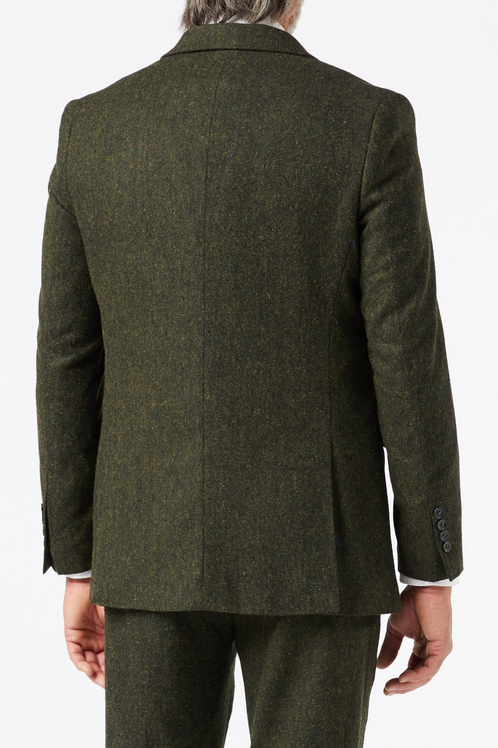 DANE - GREEN TWEED JACKET