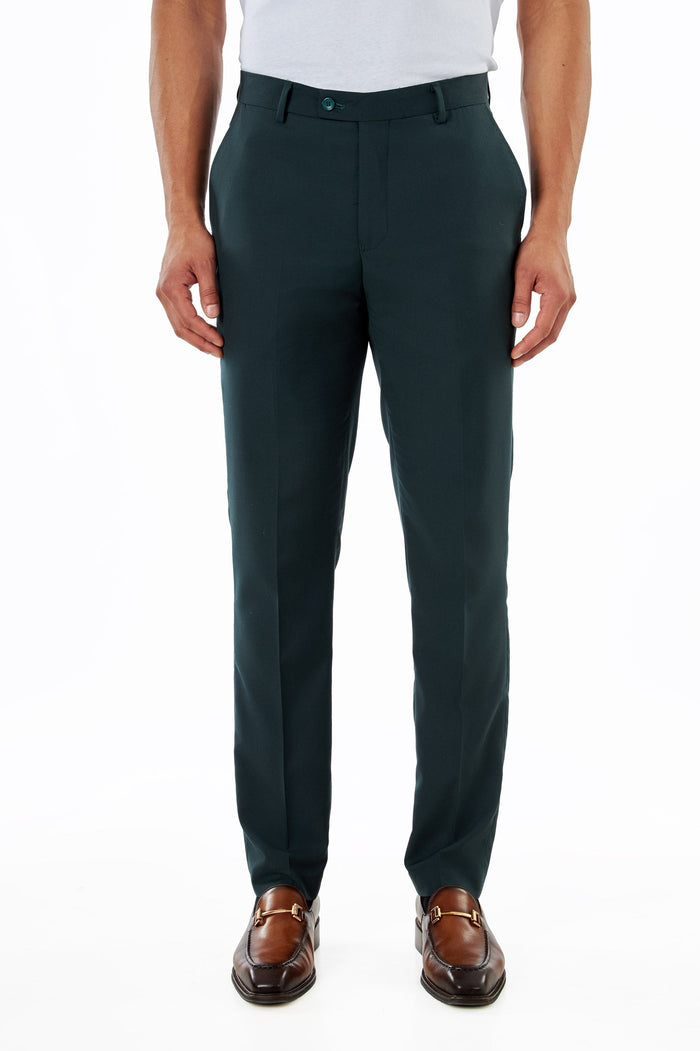 Deep Forest Green Safari Formal Trousers