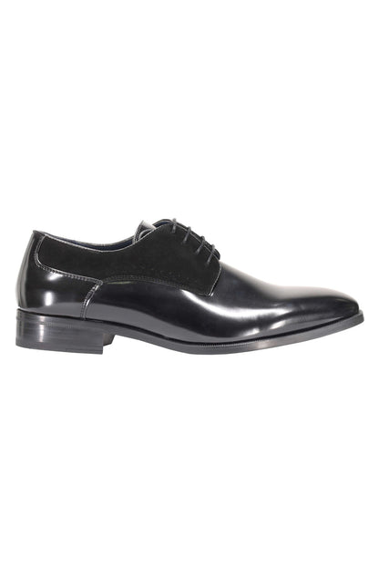 DERBY 2 TONE LEATHER LACE UP SHOES