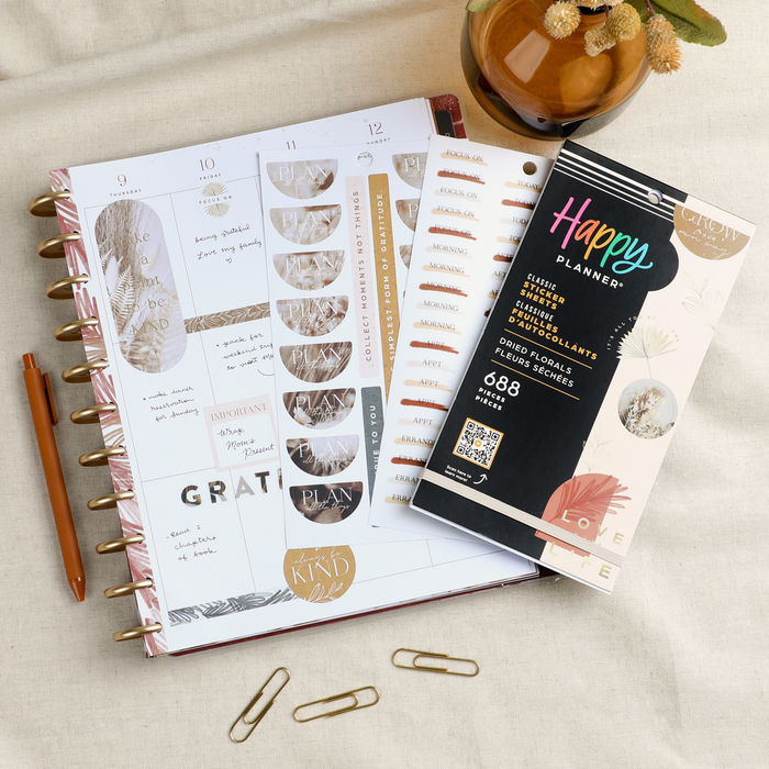 Dried Florals - Value Pack Stickers