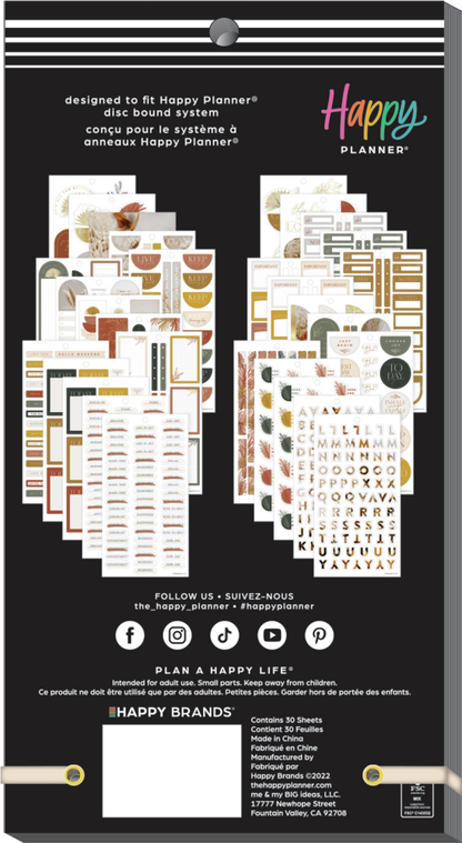 Dried Florals - Value Pack Stickers