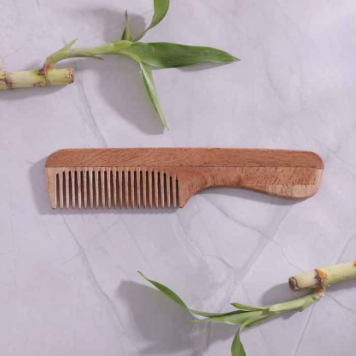Eco-friendly & biodegradable Neem Wooden Comb