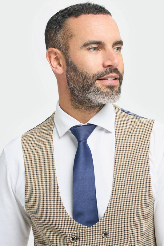 ELWOOD TAN WAISTCOAT