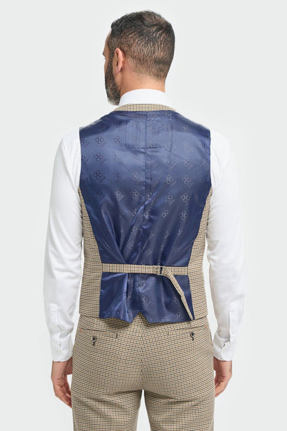 ELWOOD TAN WAISTCOAT