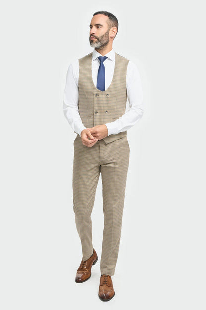 ELWOOD TAN WAISTCOAT