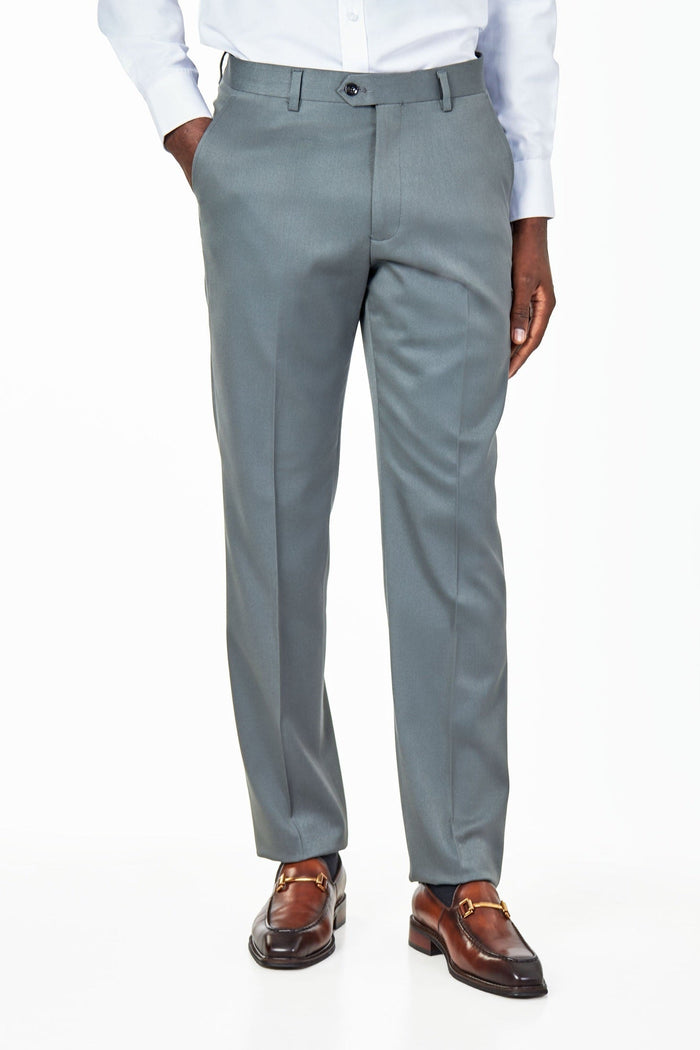 EZRA – PETROL GREEN TAILORED FIT DOUBLE BREASTED SUIT WITH GOLD TONE BUTTONS
