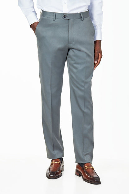 EZRA – PETROL GREEN TAILORED FIT DOUBLE BREASTED SUIT WITH GOLD TONE BUTTONS