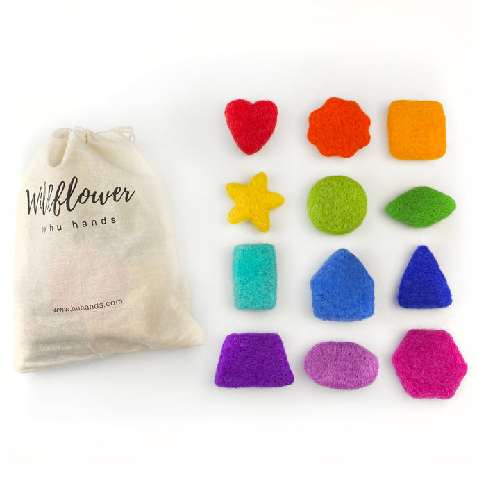 Felt Sorting Shapes for Pretend Play, Stacking, and Montessori Learning (12)