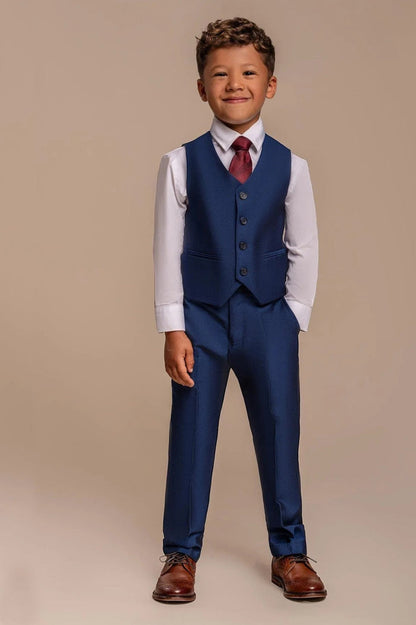 FORD – ROYAL BLUE BOYS 3 PIECE SUIT