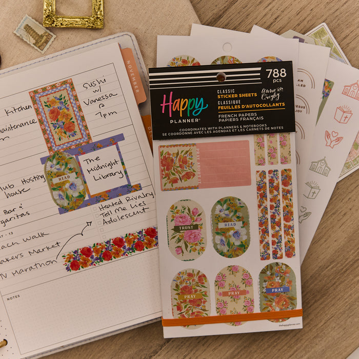 French Papers Faith - Value Pack Stickers