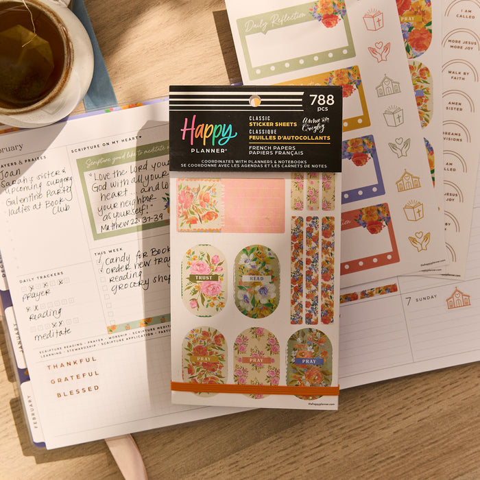 French Papers Faith - Value Pack Stickers