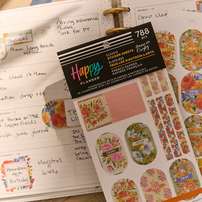 French Papers Faith - Value Pack Stickers