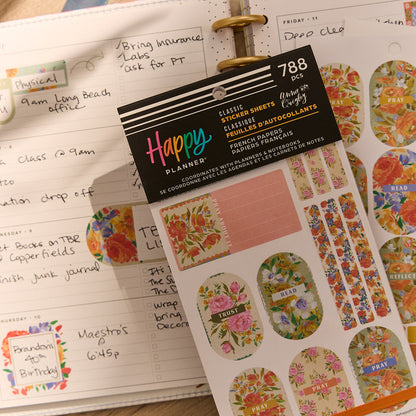 French Papers Faith - Value Pack Stickers