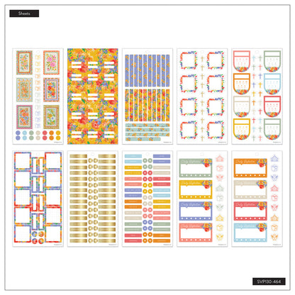 French Papers Faith - Value Pack Stickers
