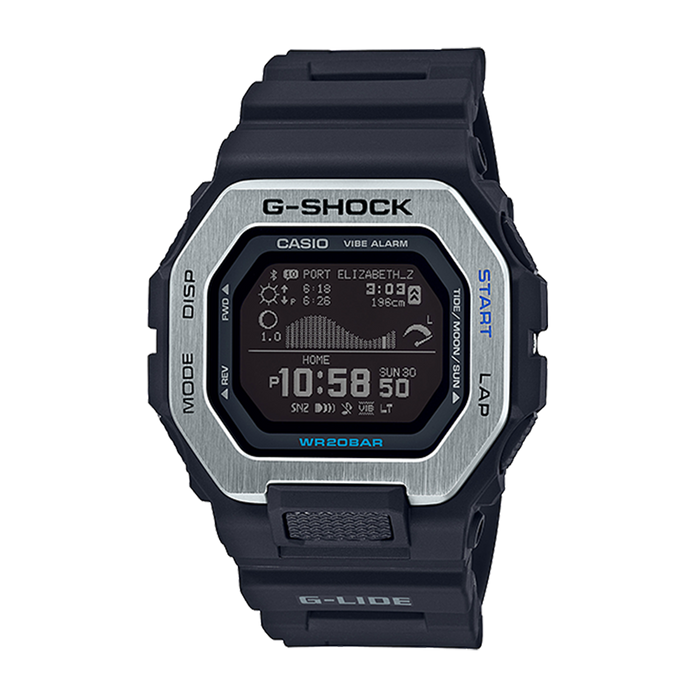 G-SHOCK G-LIDE GBX100-1 46mm Surf Watch